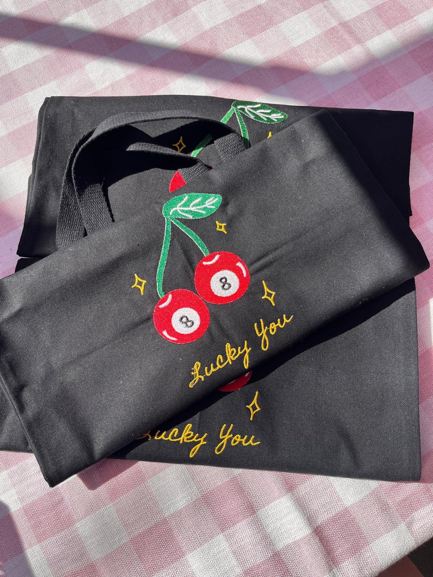Luck you tote bag