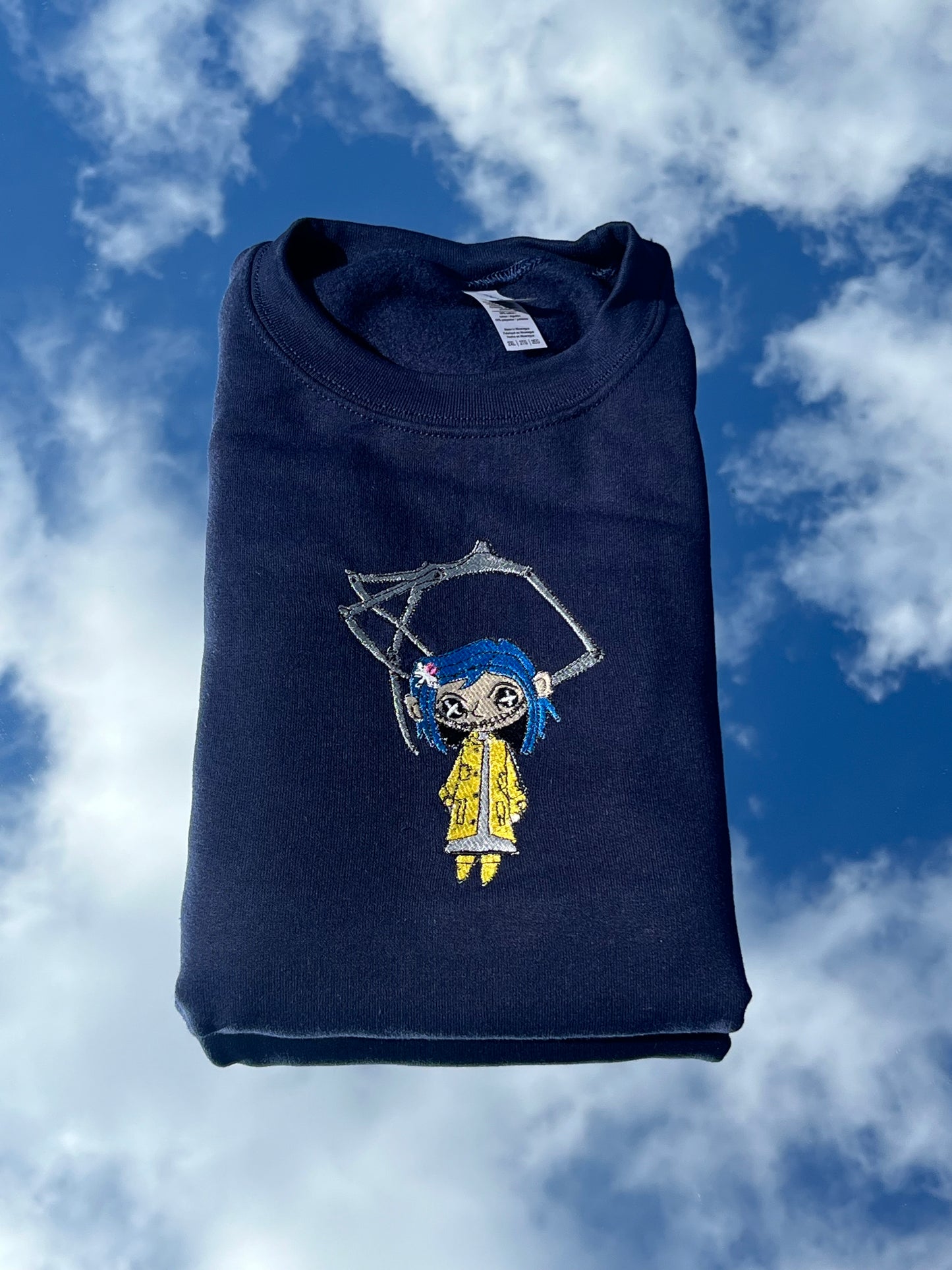 Button eye doll sweatshirt 🧵🪡